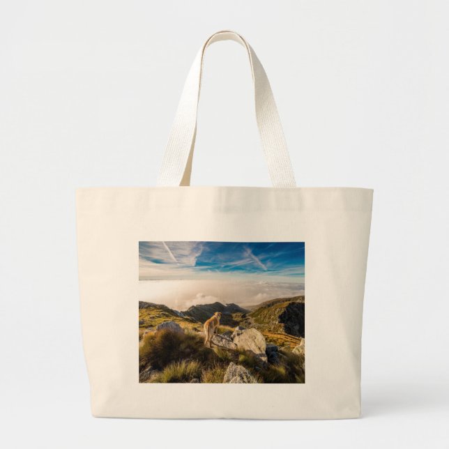 The journey large tote bag (Front)