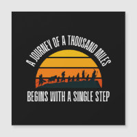 The Journey of a Thousand Miles Begins with a Sing