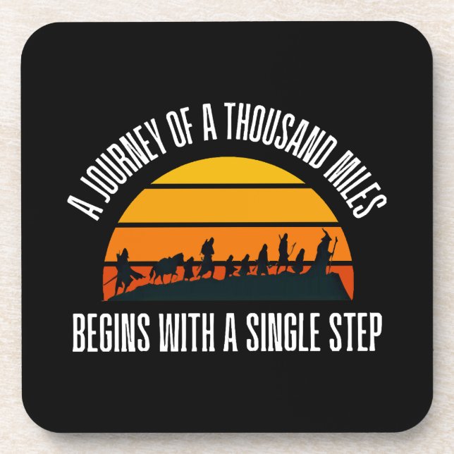 The Journey of a Thousand Miles Begins with a Sing Coaster (Front)