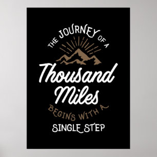 The Journey Of a Thousand Miles Poster