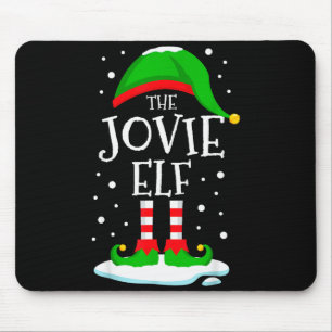 The Jovie Elf Christmas Family Matching Xmas Group Mouse Pad