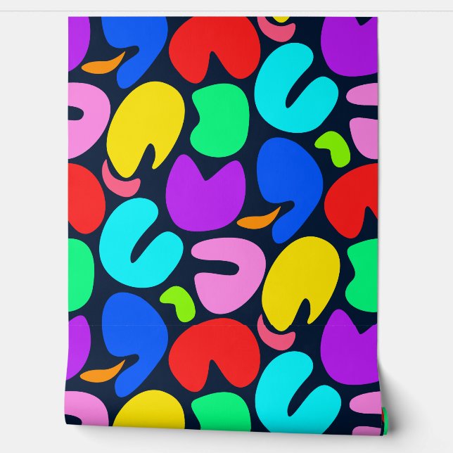 The Joy of Colours (dark) Wallpaper (Unrolling)