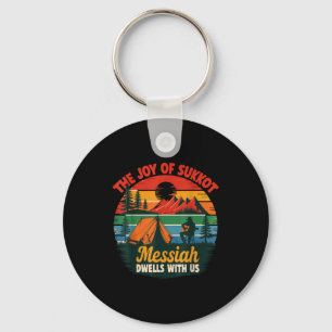 The Joy Of Sukkot Messiah Dwells With Us Jewish Ho Key Ring
