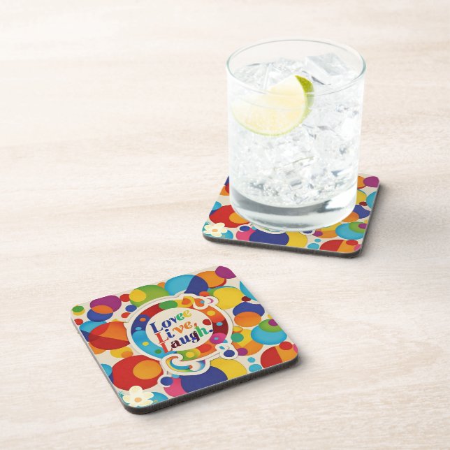 "The Joyful Life Awaits" Coaster (Right Side)