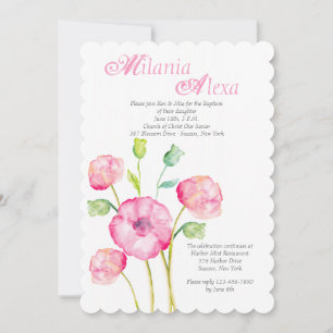 The Joys of Spring Invitation