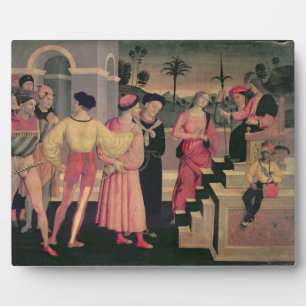 The Judgement of Daniel Plaque