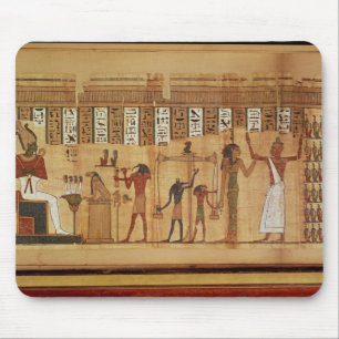 The Judgement of Osiris, detail Mouse Pad