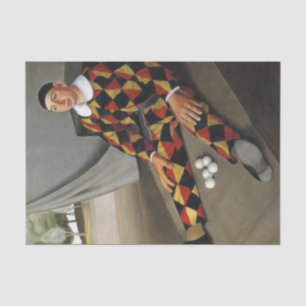 The Juggler (by Antonio Donghi) Tissue Paper