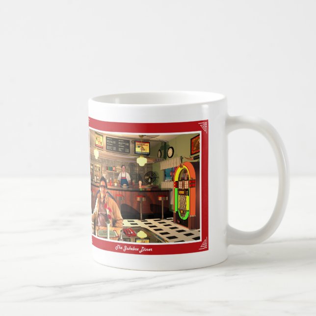 The Jukebox Diner Coffee Mug (Right)