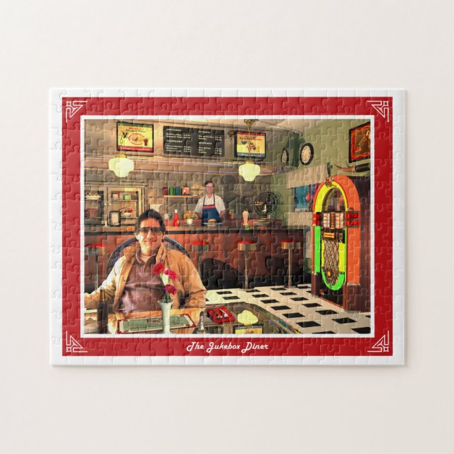 The Jukebox Diner Jigsaw Puzzle (Horizontal)