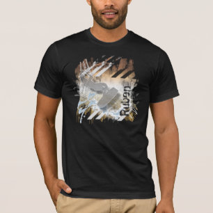 The jump. Kite surfing shirt with name.