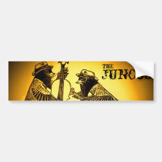 the juncos-1 sepia, the , juncos bumper sticker