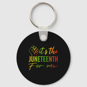 The Juneteenth For Me African Black History Month Key Ring
