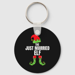 The Just Married Elf Matching Family Christmas Gro Key Ring