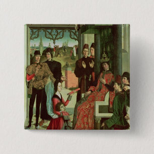 The Justice of the Emperor Otto: Trial by Fire 15 Cm Square Badge