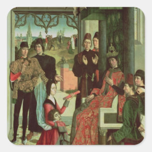 The Justice of the Emperor Otto: Trial by Fire Square Sticker