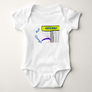 The ka ching #DiscGolf baby boy onsie Baby Bodysuit