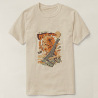 The Kaiju Croissant Effel Paris T-shirt