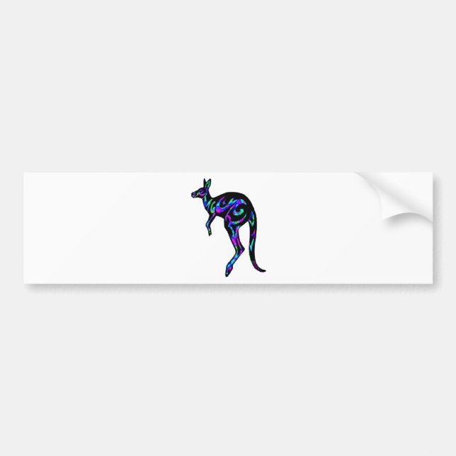 THE KANGAROO SPECTRUM BUMPER STICKER (Front)