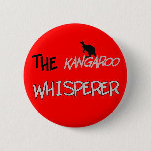 The Kangaroo Whisperer T-Shirts and Gifts 6 Cm Round Badge