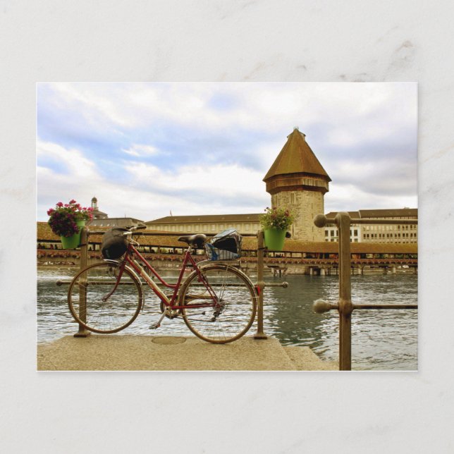 The Kapellbrücke Postcard (Front)