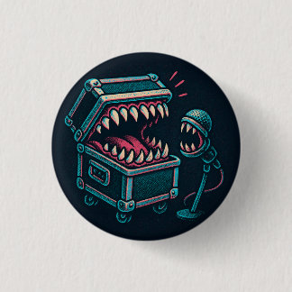 The Karaoke Mimic 3 Cm Round Badge