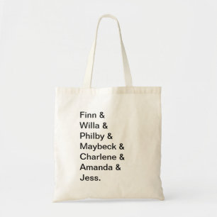 The Keepers Name Tote Bag