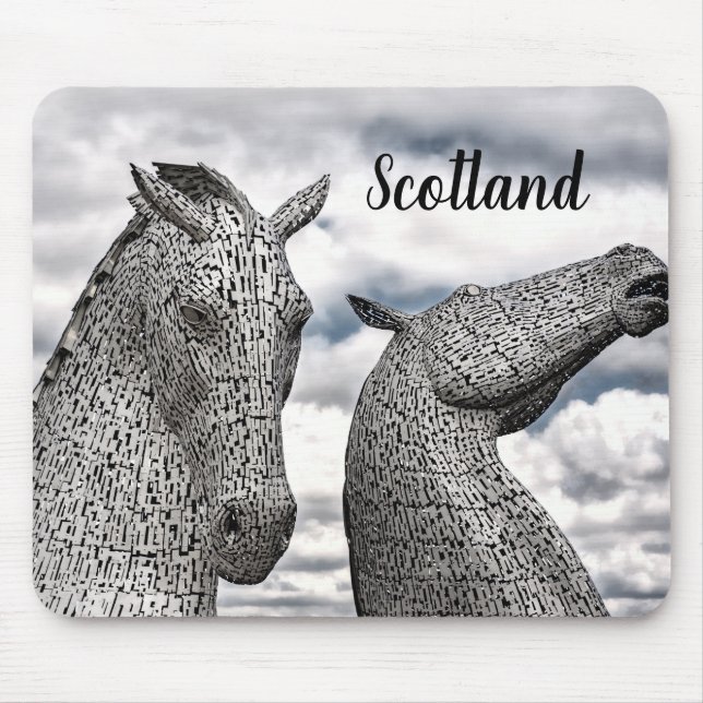 The Kelpies Closeup Mouse Pad (Front)