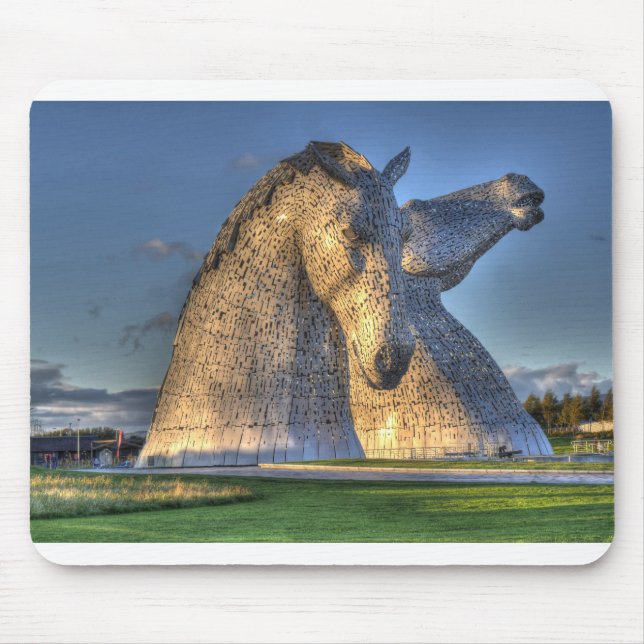 The Kelpies Falkirk 38 Mouse Pad (Front)