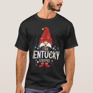 The Kentucky Gnome Matching Family Christmas T-Shirt