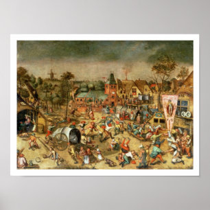 The Kermesse of the Feast of St. George Poster