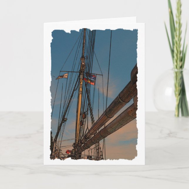 The Ketch Falie Pt Adelaide Birthday Card (Front)