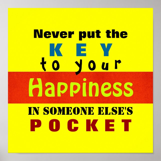 THE KEY ~ 12x12 Poster (Canvas Options) (Front)