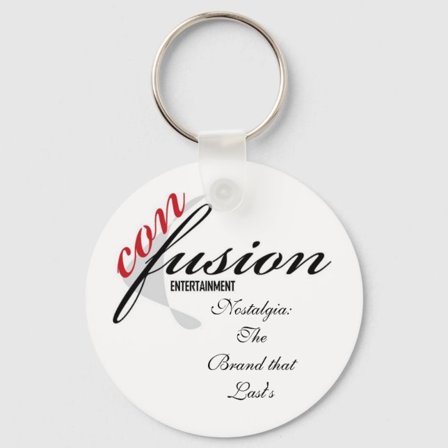The Key is Con Fusion Key Ring (Front)
