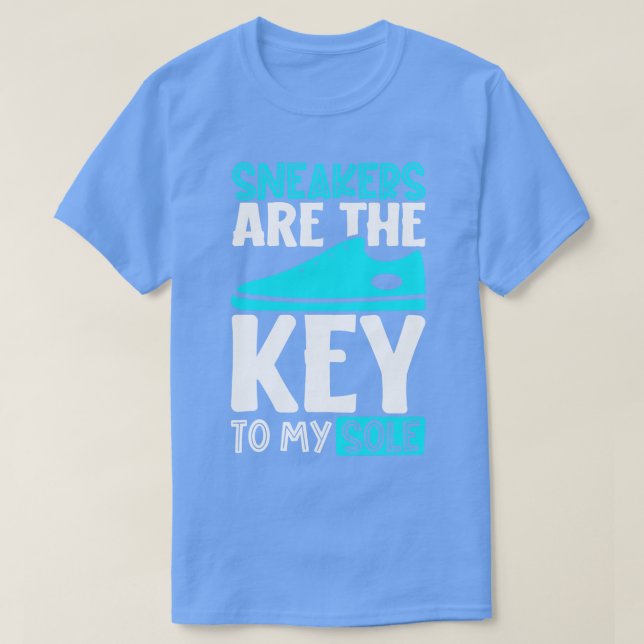 The key to my sole Sneaker Collector T-Shirt (Design Front)