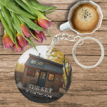 The key to our tiny home photo<br><div class="desc">The key to our tiny home photo Keychain.
You can change the text and add your own photos.</div>