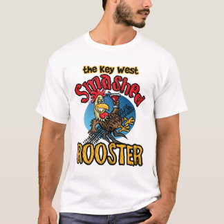 The Key West Smashed Rooster - design #3 T-Shirt