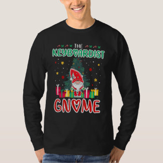 The Keyboardist Gnome Xmas Tree Group Christmas Ma T-Shirt