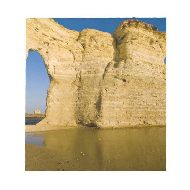 The Keyhole of the Monument Rocks aka Chalk Notepad (Front)