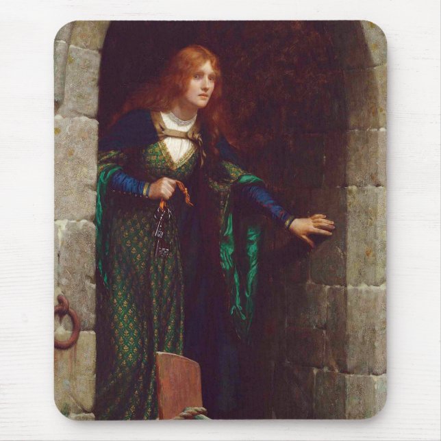 The Keys, c. 1909 by Edmund Blair Leighton Mouse Pad (Front)