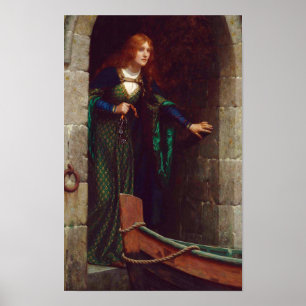 The Keys, c. 1909 by Edmund Blair Leighton Poster