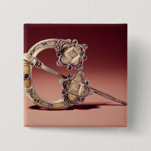 The Kilmainham Brooch, from Kilmainham 15 Cm Square Badge