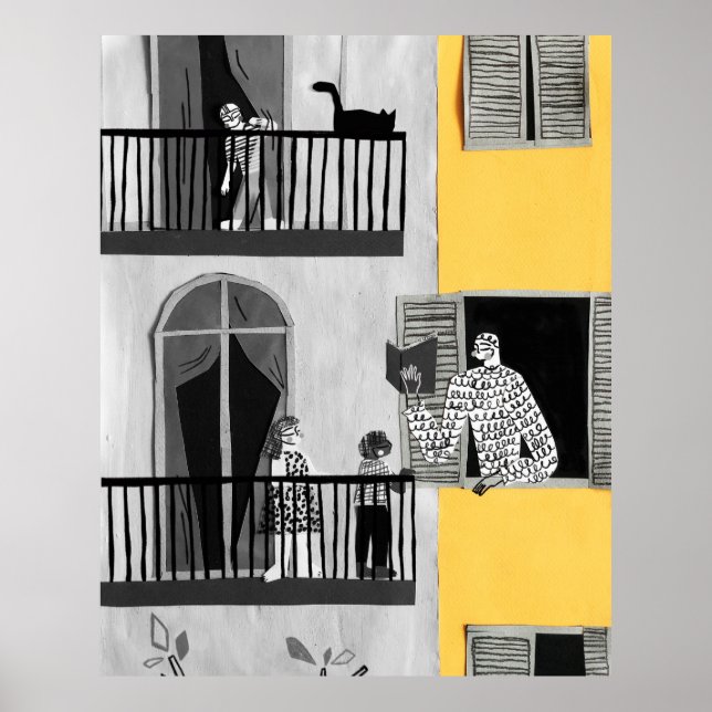 THE KIND NEIGHBOUR POSTER (Front)