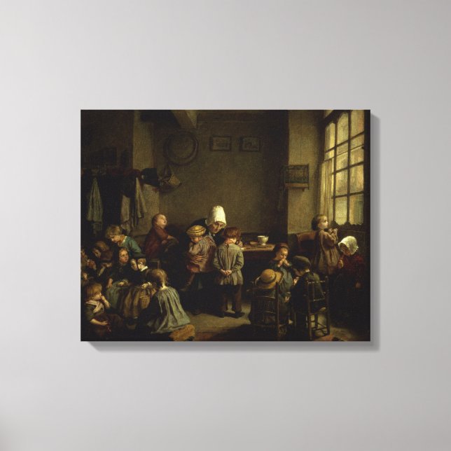 The Kindergarten Canvas Print (Front)