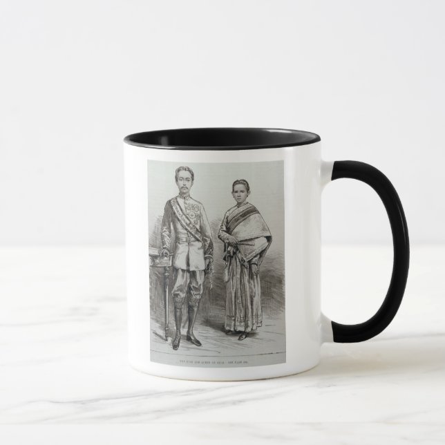 The King and Queen of Siam Mug (Right)