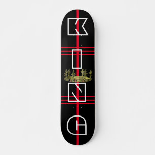 The King Design Skateboard for Beginners