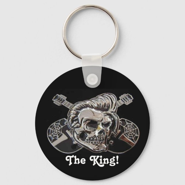 The King! - Designer Keychain (Front)