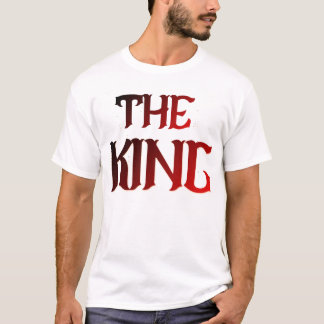 The King Graphic T-Shirt for Men – Bold Royal Stre