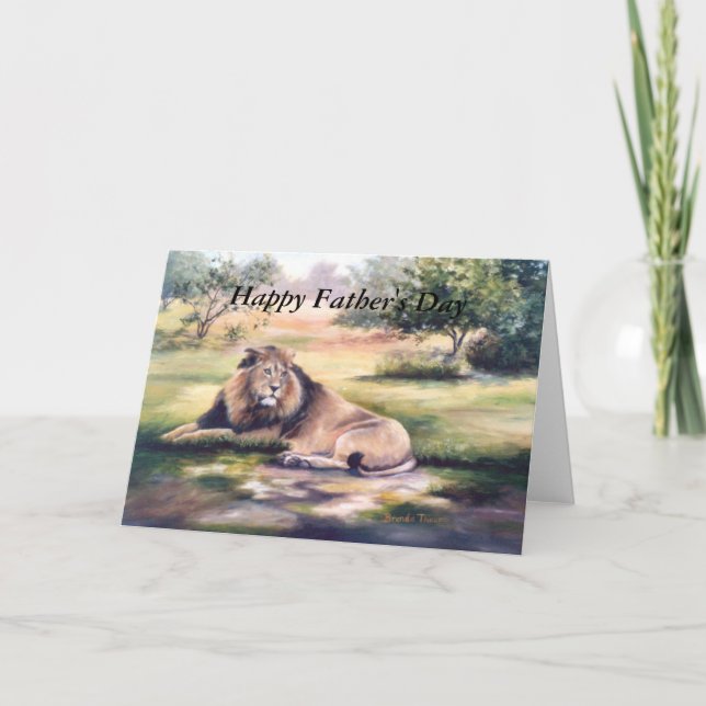 The King, Happy Father's Day Card (Front)