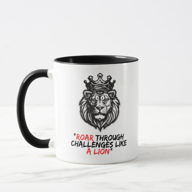 the king lion mug (Left)